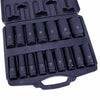 16x Deep Impact Socket Set 1/2"Drive Long Reach Thin Wall Metric Sockets 10-32mm