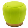 Nordic Pumpkin/Peach Shape Pouffe Stool Sofa Footrest Hallway Seat Ottoman Chair