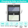 288 LED Solar Powered Light Outdoor PIR Motion Sensor Wall Security Garden Lamp