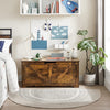 Vintage Large Chest Box Bedroom Rustic Hall Storage Shoe Bench Trunk Toys Wooden