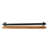 Wall Mounted Floating Shelves Wood Storage Rack Corner Unit Display Kitchen