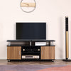 TV Cabinet Stand Entertainment Center Media Furniture Unit Console Black 120cm