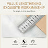 Large 120cm White Fluffy Rugs Anti-Slip Shaggy Rug Super Soft Mat Bedroom Floor