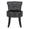 Dressing Table Stool Crushed Velvet Bedroom Vanity Chair Small Guest Bedroom