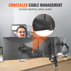 VEVOR Triple Monitor Arm Mount Desk Stand for 13"-27" Screens up to 20 lbs Each