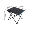 Folding Camping Table Lightweight Portable Outdoor Picnic Desk With Storage bags