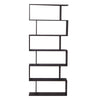 S Shape Lounge Storage Display Unit Wooden Bookcase Bookshelf Room Divider