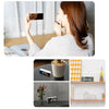 New LED Electric Digital Alarm Clock USB / Battery Mirror Temperature Display UK