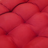 Red Garden Patio Sun Lounger Cushion Mats Recliner Chair Bed Replacemen Pad Seat