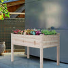 Outdoor Raised Elevated Garden Bed planter Box Grow Flower Vegetable Stand Yard