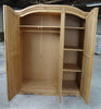 Corona Wardrobe 3 Door Arch Top Mexican Bedroom Solid Pine by Mercers Furniture