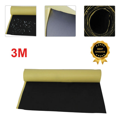 3M Self Adhesive Car Sound Proofing Deadener Insulation Roll Closed Cell Foam UK