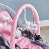 2 in 1 Baby Bouncer Rocker Chair Feeding Relaxing Chair Infant Swing Seat Cradle