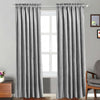 46x72 inch Blackout Velvet Curtains Eyelet Ring Top Ready Made Lined Pair