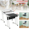 Home Office Computer Desk Study PC Writing Table Workstation Shelf Furniture UK