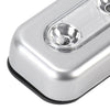 4 X Silver Push Lights Strip Sticker Battery Lamp Closet Cupboard Lighting