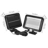 100 LED Solar Powered PIR Motion Sensor Garden Wall Lights Security Outdoor Lamp