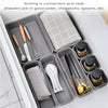 8Pcs/Set Drawer Draw Insert Organisers Storage Solution Tidy Socks Divider Box