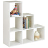 White 6 Cube Shelving Unit Home Furniture Storage Shelves/Booksh