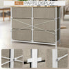 5|6|8 Draws Fabric Chest of Drawer Bedroom Furniture Hallway Storage Metal Frame