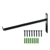 2Pcs Iron Shelf Brackets Industrial Rustic Wall Floating Shelves Supports 3 Size