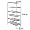 2/6/10 TIER SHOE STORAGE RACK ORGANISER CABINET SHELF F/ 6/18/30 PAIRS New