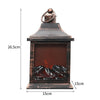 Portable LED Lantern Mini Fireplace Lamp Hanging/Table Ornament Christmas Gift