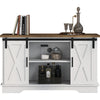 White Modern TV Stand Media Console Cabinet Table Sideboard Entertainment Center