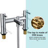 Bathroom Taps Set Basin Sink Mixer Bath Filler Shower Dual/Single Lever Handheld