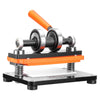 VEVOR Leather Cutting Machine 7.1 x 3.9 in Embossing Plate Manual Die Cutter