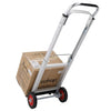 90kg Heavy Duty Folding Foldable Hand Truck Barrow Cart Wheel Trolley Load 198lb