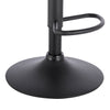 1x Breakfast Bar Stools Bar Chairs for Kitchen Bar Stools with Velvet Swivel Gas