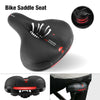 Wide Extra Comfy Bike Bicycle Gel Cruiser Comfort Sporty Soft Pad Saddle Seat UK