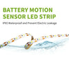 Battery LED Strip Light PIR Motion Sensor Lights Stairs Hallway Bed Cabinet Lamp