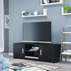 Modern TV Cabinet Stand Unit Wooden Media Storage Space Shelves W/ Doors Drawer