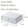 White Computer Monitor Screen Riser PC Laptop Desk-Top Stand Storage Shelf