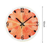 Wall Clock Illuminated / Solid Numerals Silent Retro Chic Decor 12-13inch Clocks