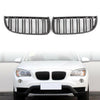 Auto Kidney Grille Gloss Black Double Slat for BMW E90 E91 05-08 Style UK Stock