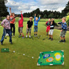 Golf Cornhole Game Set Pop Up Golf Chipping Net for Golf Swing Practice Mat UK