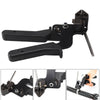 Stainless Steel Crimper Tensioner Cutter Tool Metal Cable Tie Fasten Gun Pliers
