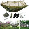 Jungle Parachute Hammock With Mosquito Net Military Bushcraft Double Person UK