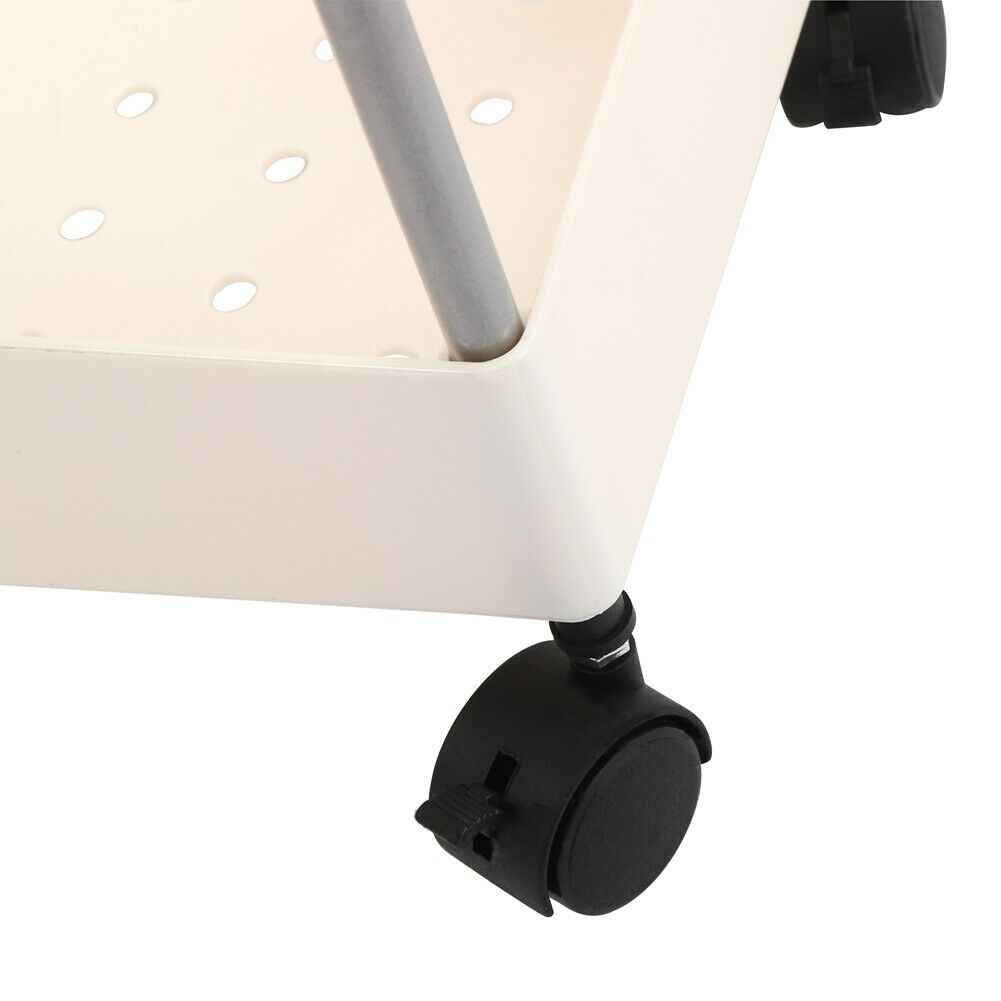 Slim Slide Out Kitchen Trolley Rack Holder Storage Shelf Organiser Mobile Stand