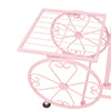 6 Tiers Garden Cart Stand & Flower Pot Plant Holder Display Rack Parisian Style