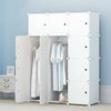 12 Cube Plastic Storage Wardrobe Clothes Organizer Closet Cupboard Shoe Cabinet