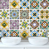 10pcs Moroccan Tile Sticker Bathroom Kitchen Waterproof Wall Decal DIY Home Deco