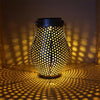Solar Power LED Lantern Outdoor Garden Hanging Lamp Lawn Landscape Light Metal
