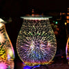 3D Electric Plug In LED Aroma Diffuser Lamps Wax Melt Oil Burner Wax Warmer Gift