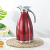 2L Durable Double Layer Steel Solid color vacuum large capacity insulation jug