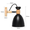 VINTAGE INDUSTRIAL STYLE SCONCE IRON LAMP SHADE RUSTIC WALL LIGHT LOFT WALL LAMP