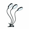 3 Head 45W LED Grow Light Growing Veg Flower Indoor Clip-on Plant Lamp UK Plug-